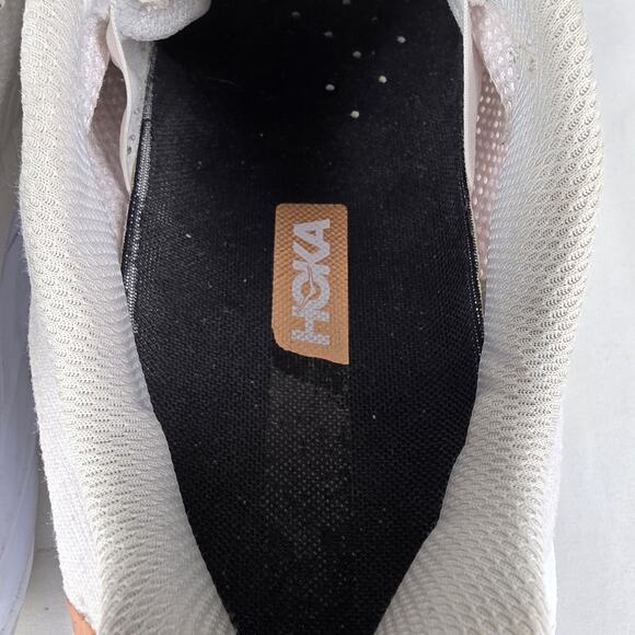 HOKA ONE ONE MEN WHITE COPPER MACH 5 RUNNING SHOES SIZE 10.5 - 1127893 WCPP - Picture 13 of 15